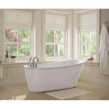 Maax Canada 105797-000-002-100 - Sax 60 in. x 32 in. Freestanding Bathtub with End Drain in White