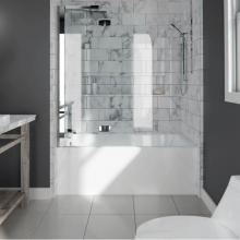 Neptune Entrepreneur Canada 220168-131-001 AFR JG/SL - ALBANA bathtub 32X66 AFR with Tiling Flange and Skirt, Left drain