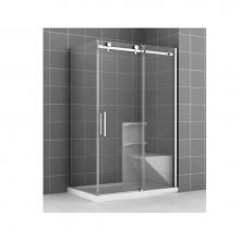 Zitta Canada AIKR2714CG1 - Shower insert Karé left side white