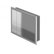 Zitta Canada AN16120304 - Stainless steel niche 16'' x 12'' x 3'' (406mm x 305mm x 76mm)