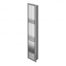 Zitta Canada AN36080324 - Stainless steel niche 36'' x 8'' X 3'' (914mm x 203mm x 76mm) with 2