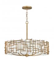 Fredrick Ramond Merchant FR33104BNG - Medium Drum Chandelier