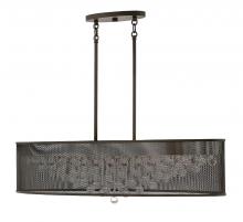 Fredrick Ramond Merchant FR38902BLK - Eight Light Linear