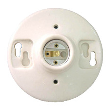 HOMEnhancements 13320 - Plastic Keyless Fixture - WH