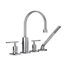 Rubi RLA24HCC - Hadria Bath Faucet 4Pcs Chrome