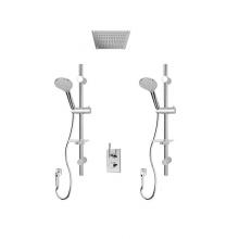 Rubi RLA816ECC - Evita/Hadria 1/2'' Therm. Shower Set 2 Way Div. Xvtr69S Cc