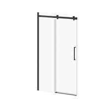 Rubi RLEK4878PCBK - Leman Sliding Shower Door 48'' X 78'' Matte Black