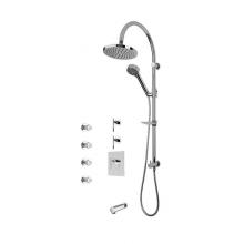 Rubi RLA917EPXCC - Evita/Hadria 3/4'' Pex Therm. Shower Set Chrome