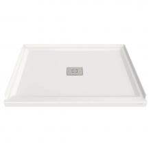 American Standard Canada A8004L-CO.020 - Studio® 48 x 36-Inch Single Threshold Shower Base With Center Drain