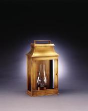 Northeast Lantern 5721-VG-CIM-CLR - Pagoda Wall Verdi Gris Medium Base Socket With Chimney Clear Glass