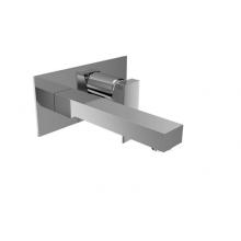 BARiL T05-8100-00L-CC-050 - Trim only for single lever wall-mounted lavatory faucet, drain not included