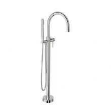 BARiL T66-1100-02-BB - Trim Only For Floor-Mounted Tub Filler With Hand Shower