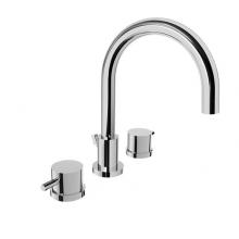 BARiL B66-8009-00L-BB - 8'' C/C Lavatory Faucet, Drain Included