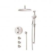 BARiL PRR-4394-66-CC - Complete Thermostatic Pressure Balanced Shower Kit