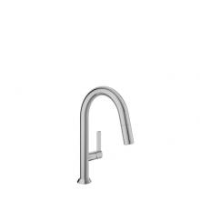 BARiL CUI-9345-02L-BB - Single Hole Bar / Prep Kitchen Faucet With 2-Function Pull-Down Spray