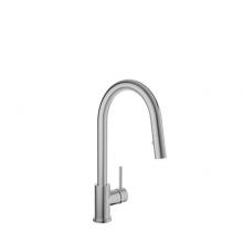 BARiL CUI-9540-35L-CC-150 - Modern single hole kitchen faucet with single lever and 2-function pull-down spray