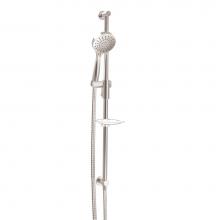 BARiL DGL-2175-52-BB - Zip+ 3-Spray Sliding Shower Bar With Built-In Elbow Connector