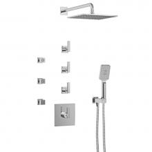 BARiL PRO-3851-28-YY-175 - Complete thermostatic shower kit