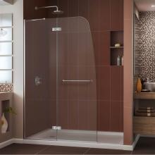 Dreamline Showers DL-6520R-22-01 - DreamLine Aqua Ultra 30 in. D x 60 in. W x 74 3/4 in. H Frameless Shower Door in Chrome and Right