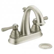 Moen Canada 6121BN - Brushed nickel two-handle high arc bathroom