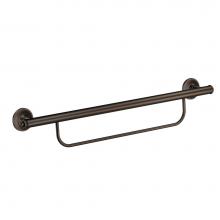 Moen Canada LR2350DOWB - Grab Bar With Towel Bar 24 Owb