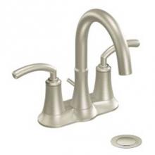 Moen Canada S6510BN - Brushed nickel two-handle high arc bathroom