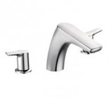 Moen Canada T986 - Method Chrome Two-Handle Low Arc Roman Tub Faucet