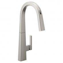 Moen Canada S75005EVSRS - Nio Spot Resist Stainless One-Handle High Arc Pulldown Kitchen Faucet