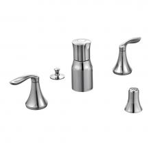 Moen Canada T5220 - Eva Chrome Two-Handle Bidet Faucet