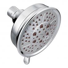 Moen Canada 3638 - Chrome Four-Function 4-3/8'' Diameter Spray Head Standard