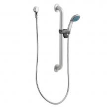 Moen Canada 52224GBM15 - Chrome/Stainless Slide Bar/Grab Bar Shower