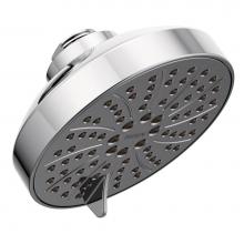 Moen Canada 6512EP - Chrome Six-Function 4.5'' Diameter Spray Head Eco-Performance Showerhead