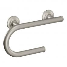 Moen Canada LR2352DBN - Grab Bar With Paper Holder 7.5 Bn