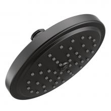 Moen Canada S176BL - Matte Black One-Function 6-3/4'' Diameter Spray Head Rainshower