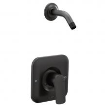 Moen Canada T2812NHBL - Rizon Matte Black Posi-Temp Shower Only