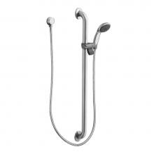 Moen Canada 52236GBM15 - Chrome/Stainless Slide Bar/Grab Bar Shower