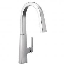 Moen Canada S75005 - Nio Chrome One-Handle High Arc Pulldown Kitchen Faucet