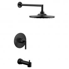 Moen Canada UTS32003BL - Arris Matte Black M-Core 3-Series Tub/Shower