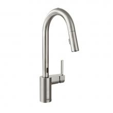 Moen Canada 7565ESRS - Align Spot Resist Stainless One-Handle High Arc Pulldown Kitchen Faucet