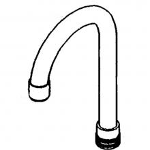 Moen Canada 104430 - Gooseneck Spout (5-3/8'' Reach, 13-1/4'' Height