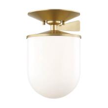 Mitzi H214601L-AGB - 1 LIGHT LARGE SEMI