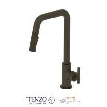 Tenzo BE131-F-MB - Single-Handle Kitchen Faucet Bellacio With Pull-Down & 2-Function Hand Shower Matte Black