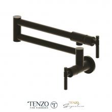 Tenzo BE160-F-MB - Pot Filler Faucet Bellacio Matte Black