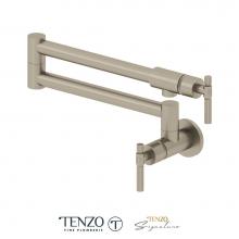 Tenzo BE160-F-SS - Pot Filler Faucet Bellacio Stainless Steel