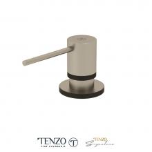 Tenzo SD-BE-01-F-SS-MB - Soap Dispenser Bellacio Stainless Steel / Matte Black