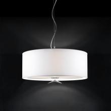 Blauet B14730623842 - Drum Shade Pendant Chrome/White Shade