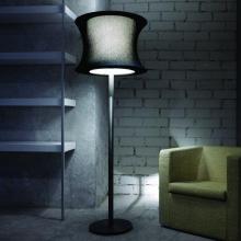 Blauet GP6022BF - Floor Lamp White Shade/Decape