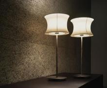 Blauet GT3723 - Floor Lamp White Shade/Steel