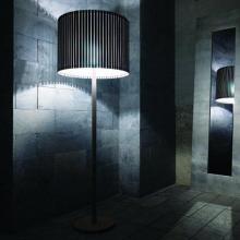Blauet MP3714 - Floor Lamp Anthracite Shade/Thin Steel