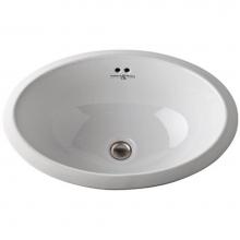 Perrin & Rowe U.2525WH - Oval Undermount Lavatory Sink